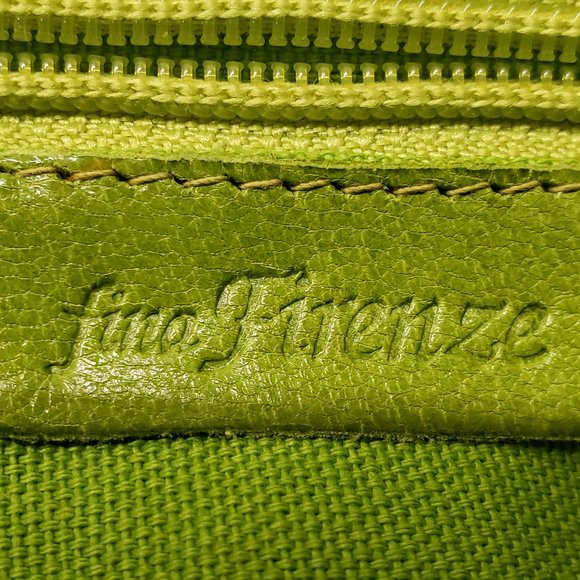 Fina Firenze Lime Green Tote Bag - Picture 2 of 10